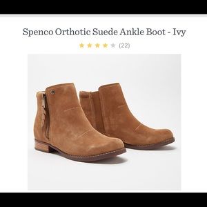 Spenco Orthotic ankle boots/booties